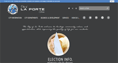 Desktop Screenshot of ci.la-porte.tx.us